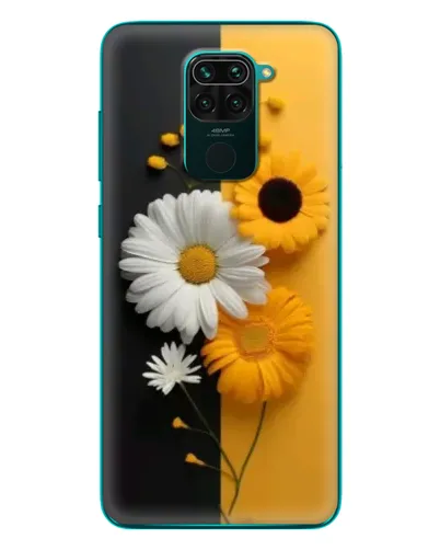 Чехол для Xiaomi Redmi 10X с картинкой «Подсолнух и ромашка» Чехол для Xiaomi Redmi 10X с картинкой «Подсолнух и ромашка»