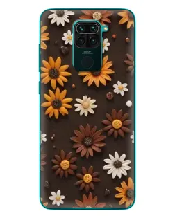 Чехол для Xiaomi Redmi 10X с картинкой «Узор из маленьких подсолнухов» Чехол для Xiaomi Redmi 10X с картинкой «Узор из маленьких подсолнухов»
