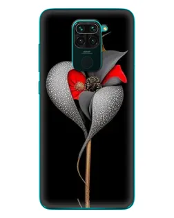 Чехол для Xiaomi Redmi 10X с картинкой «Серебряный фантазийный цветок» Чехол для Xiaomi Redmi 10X с картинкой «Серебряный фантазийный цветок»