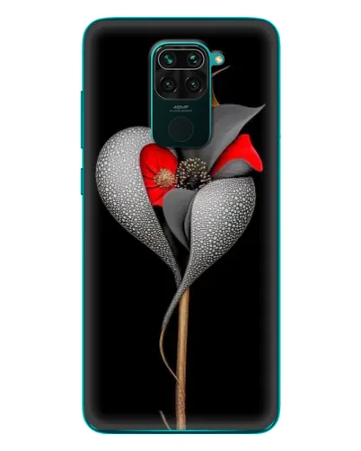 Чехол для Xiaomi Redmi 10X с картинкой «Серебряный фантазийный цветок» Чехол для Xiaomi Redmi 10X с картинкой «Серебряный фантазийный цветок»