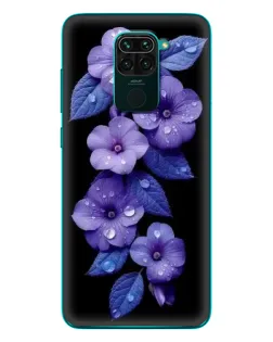 Чохол для Xiaomi Redmi 10X з картинкою «Фіолетові квіти з росою» Чохол для Xiaomi Redmi 10X з картинкою «Фіолетові квіти з росою»