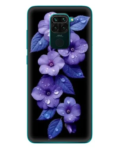 Чехол для Xiaomi Redmi 10X с картинкой «Фиолетовые цветы с росою» Чехол для Xiaomi Redmi 10X с картинкой «Фиолетовые цветы с росою»
