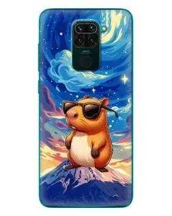 Чехол для Xiaomi Redmi 10X с картинкой «Капибара Ван Гога»