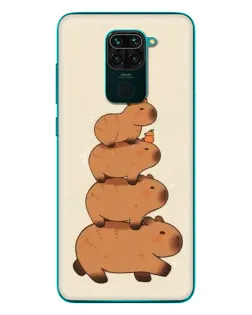Чехол для Xiaomi Redmi 10X с картинкой «Башня из капибар»