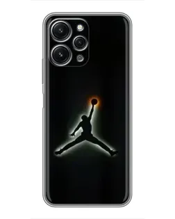 Чохол для Xiaomi Redmi 12 (5G) з картинкою «Jordan Gradient Logo» Чохол для Xiaomi Redmi 12 (5G) з картинкою «Jordan Gradient Logo»