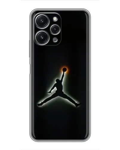 Чехол для Xiaomi Redmi 12 (5G) с картинкой «Jordan Gradient Logo» Чехол для Xiaomi Redmi 12 (5G) с картинкой «Jordan Gradient Logo»