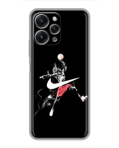 Чехол для Xiaomi Redmi 12 (5G) с картинкой «Jordan Jumpman» Чехол для Xiaomi Redmi 12 (5G) с картинкой «Jordan Jumpman»