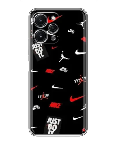 Чехол для Xiaomi Redmi 12 (5G) с картинкой «Nike Mix Pattern» Чехол для Xiaomi Redmi 12 (5G) с картинкой «Nike Mix Pattern»