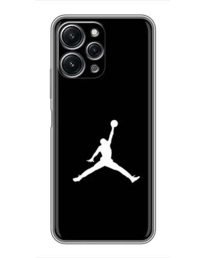 Чехол для Xiaomi Redmi 12 (5G) с картинкой «Jordan Silhouette» Чехол для Xiaomi Redmi 12 (5G) с картинкой «Jordan Silhouette»