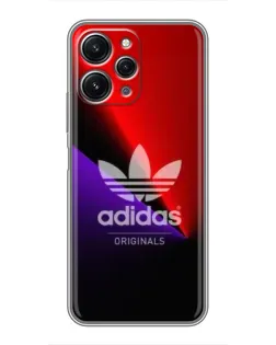 Чохол для Xiaomi Redmi 12 (5G) з картинкою «Adidas Red Neon» Чохол для Xiaomi Redmi 12 (5G) з картинкою «Adidas Red Neon»
