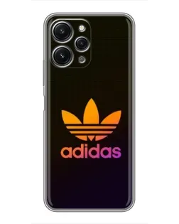Чехол для Xiaomi Redmi 12 (5G) с картинкой «Градиент Adidas»