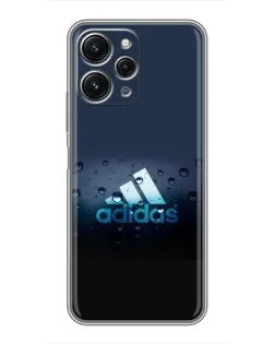 Чехол для Xiaomi Redmi 12 (5G) с картинкой «Adidas Water Drops»