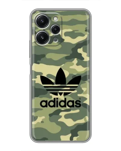 Чехол для Xiaomi Redmi 12 (5G) с картинкой «Милитари стиль Adidas» Чехол для Xiaomi Redmi 12 (5G) с картинкой «Милитари стиль Adidas»