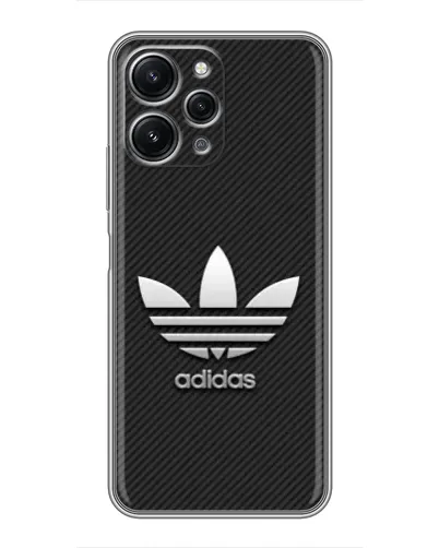 Чехол для Xiaomi Redmi 12 (5G) с картинкой «Adidas Карбоновая текстура» Чехол для Xiaomi Redmi 12 (5G) с картинкой «Adidas Карбоновая текстура»