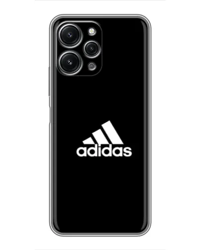 Чехол для Xiaomi Redmi 12 (5G) с картинкой «Черная классика Adidas» Чехол для Xiaomi Redmi 12 (5G) с картинкой «Черная классика Adidas»
