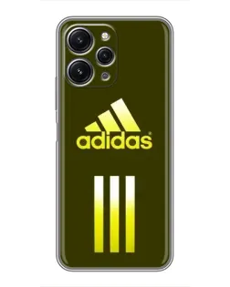 Чехол для Xiaomi Redmi 12 (5G) с картинкой «Оливковый градиент Adidas»