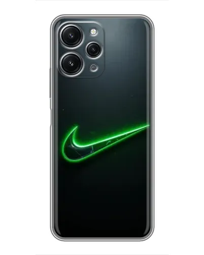 Чохол для Xiaomi Redmi 12 (5G) з картинкою «Неоновий контур Nike» Чохол для Xiaomi Redmi 12 (5G) з картинкою «Неоновий контур Nike»