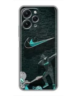 Чохол для Xiaomi Redmi 12 (5G) з картинкою «Спортивний арт Nike»
