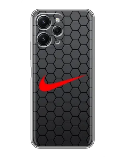 Чохол для Xiaomi Redmi 12 (5G) з картинкою «Nike — карбонова сітка» Чохол для Xiaomi Redmi 12 (5G) з картинкою «Nike — карбонова сітка»