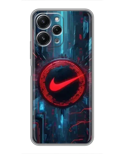 Чохол для Xiaomi Redmi 12 (5G) з картинкою «Техногенний стиль Nike» Чохол для Xiaomi Redmi 12 (5G) з картинкою «Техногенний стиль Nike»
