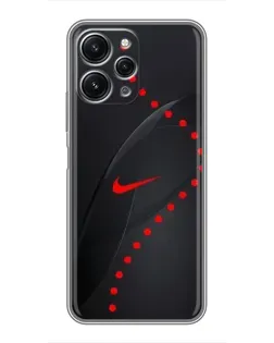 Чохол для Xiaomi Redmi 12 (5G) з картинкою «Абстрактний дизайн Nike»