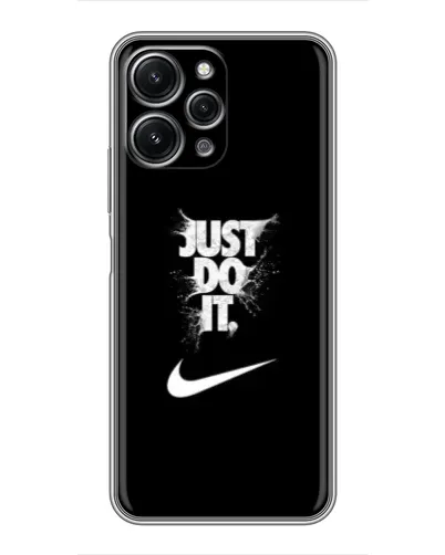 Чохол для Xiaomi Redmi 12 (5G) з картинкою «Текстовий принт Nike» Чохол для Xiaomi Redmi 12 (5G) з картинкою «Текстовий принт Nike»