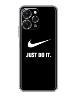 Чохол для Xiaomi Redmi 12 (5G) з картинкою «Класичний принт Nike»