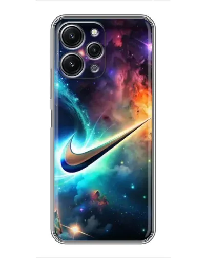 Чохол для Xiaomi Redmi 12 (5G) з картинкою «Космічний Nike Swoosh» Чохол для Xiaomi Redmi 12 (5G) з картинкою «Космічний Nike Swoosh»
