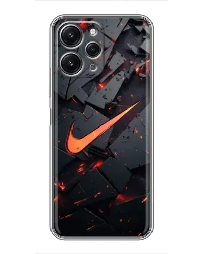 Чохол для Xiaomi Redmi 12 (5G) з картинкою «Nike — ефект розломів» Чохол для Xiaomi Redmi 12 (5G) з картинкою «Nike — ефект розломів»