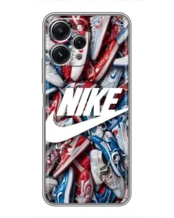 Чохол для Xiaomi Redmi 12 (5G) з картинкою «Космічний Nike Blue»