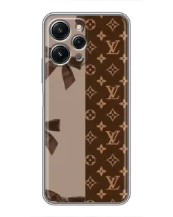 Чохол для Xiaomi Redmi 12 (5G) з картинкою «Louis Vuitton — банти»