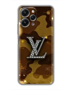 Чохол для Xiaomi Redmi 12 (5G) з картинкою «Камуфляжний Louis Vuitton»