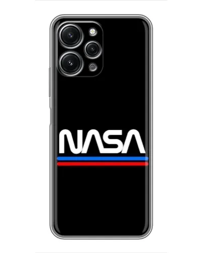 Чохол для Xiaomi Redmi 12 (5G) з картинкою «NASA — класика Red Blue» Чохол для Xiaomi Redmi 12 (5G) з картинкою «NASA — класика Red Blue»