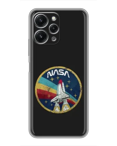 Чохол для Xiaomi Redmi 12 (5G) з картинкою «NASA — емблема місії» Чохол для Xiaomi Redmi 12 (5G) з картинкою «NASA — емблема місії»