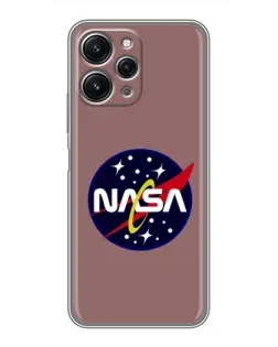 Чохол для Xiaomi Redmi 12 (5G) з картинкою «NASA — ретро космос»