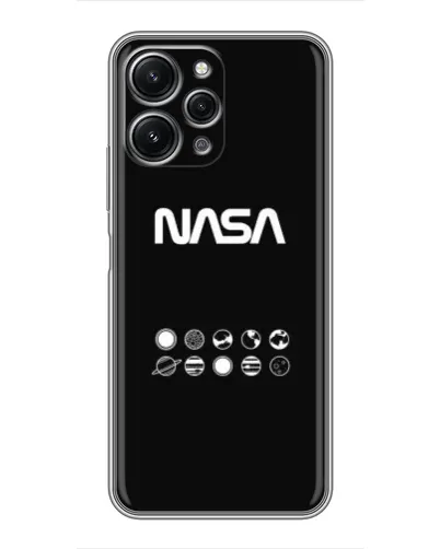 Чохол для Xiaomi Redmi 12 (5G) з картинкою «NASA — технічний принт» Чохол для Xiaomi Redmi 12 (5G) з картинкою «NASA — технічний принт»