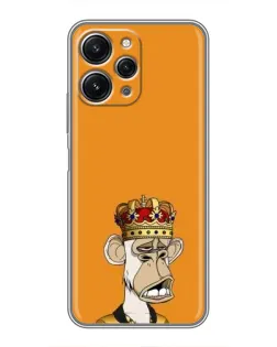 Чохол для Xiaomi Redmi 12 (5G) з картинкою «Золота мавпа Bored Ape»