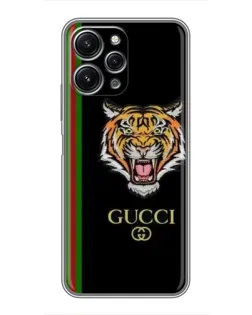 Чохол для Xiaomi Redmi 12 (5G) з картинкою «Тигр Gucci» Чохол для Xiaomi Redmi 12 (5G) з картинкою «Тигр Gucci»