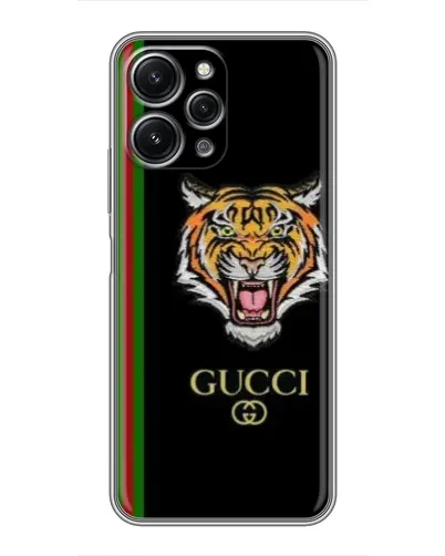 Чохол для Xiaomi Redmi 12 (5G) з картинкою «Тигр Gucci»