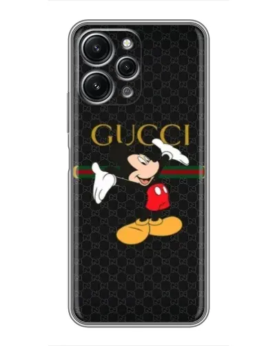 Чохол для Xiaomi Redmi 12 (5G) з картинкою «Міккі Маус Gucci»