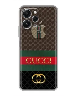 Чохол для Xiaomi Redmi 12 (5G) з картинкою «Gucci — брендований десерт»