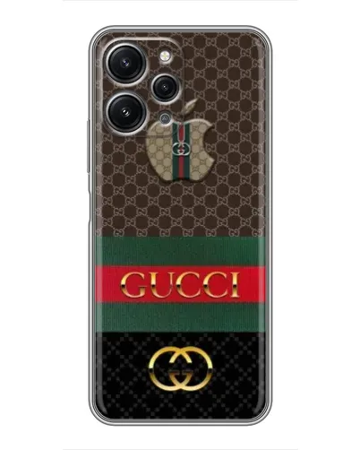 Чохол для Xiaomi Redmi 12 (5G) з картинкою «Gucci — брендований десерт»