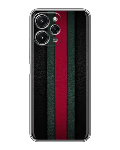 Чохол для Xiaomi Redmi 12 (5G) з картинкою «Gucci — неонова лінія»