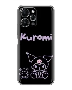 Чохол для Xiaomi Redmi 12 (5G) з картинкою «Kuromi — чорний мінімалізм» Чохол для Xiaomi Redmi 12 (5G) з картинкою «Kuromi — чорний мінімалізм»