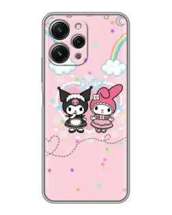 Чохол для Xiaomi Redmi 12 (5G) з картинкою «My Melody та Kuromi» Чохол для Xiaomi Redmi 12 (5G) з картинкою «My Melody та Kuromi»