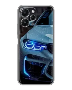 Чохол для Xiaomi Redmi 12 (5G) з картинкою «Погляд BMW з синіми фарами» Чохол для Xiaomi Redmi 12 (5G) з картинкою «Погляд BMW з синіми фарами»