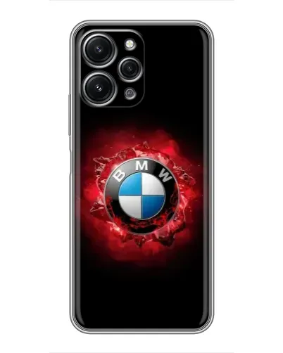 Чохол для Xiaomi Redmi 12 (5G) з картинкою «Логотип BMW — спалах»