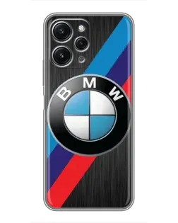Чохол для Xiaomi Redmi 12 (5G) з картинкою «BMW M-stripes стиль»