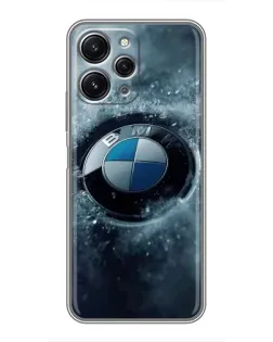 Чохол для Xiaomi Redmi 12 (5G) з картинкою «Логотип BMW — лід»