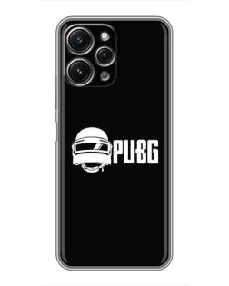 Чохол для Xiaomi Redmi 12 (5G) з картинкою «PUBG — класичний лого»